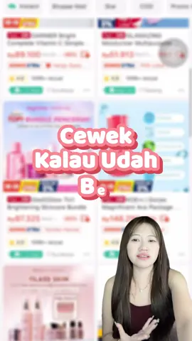 Cewe kalo udah belanj selalu kalep #cerrynabeautytips 