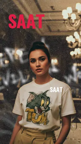 Bringing some classic cartoon mischief to your wardrobe! 😎 Who else grew up watching Tom & Jerry? This tee is a whole mood. ✨ #TomAndJerry #CartoonVibes #TShirtDesign #FashionTikTok #OOTD 