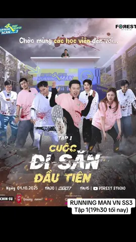Cuộc đi săn đầu tiên… Running Man Viet Nam SS3 Tập 1 - Sản xuất bởi Forest Studio phát sóng từ 19:30 trên HTV7 và 19:45 trên hệ thống kênh YouTube Forest Studio  #ddlofficialchannel #xuhuong #TikTokGiaiTri #runningmanvietnammua3 #ForestStudio 