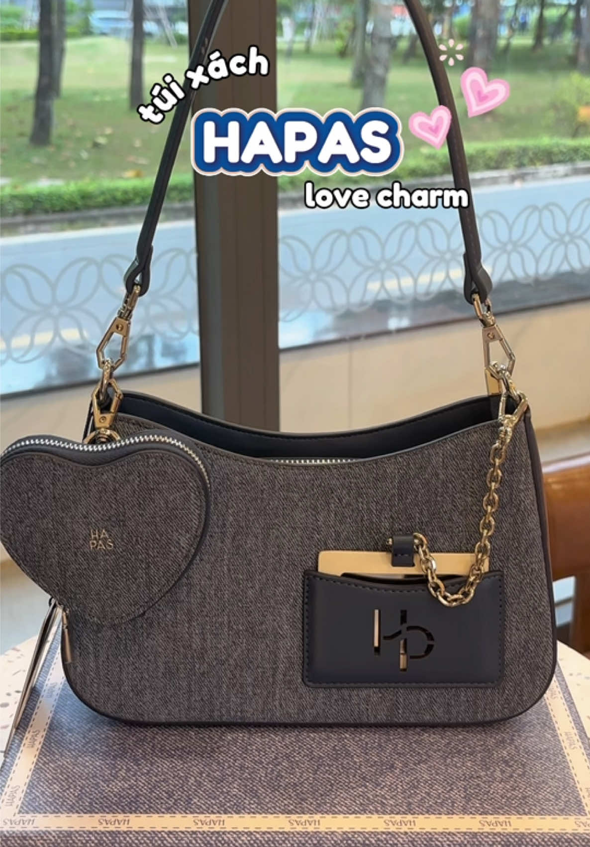 Túi xách HAPAS làm quà tặng bạn gái/ Crush dịp 20-10 siu tinh tế nhoa💞#hapas #tuixachhapas #quatangnguoiyeu #quatang20_10 #xuhuong 