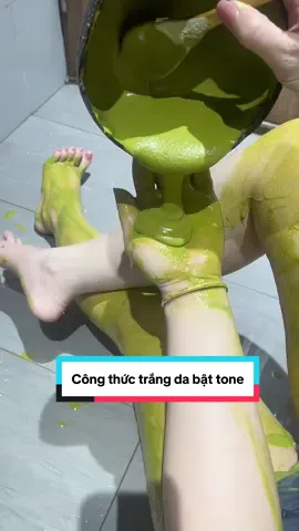 Công thức mix bột trắng da bật tone cực kì hiệu quả đây ạ  Bột + niacinamind + sữa tươi / sữa chua ko đường + nửa quả cam 🤏🤏#chămdadontet #lamdepdontet #baubebanbot #bodycareroutine #bodycare 