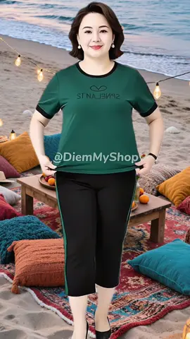 Set đồ bộ mặc ở nhà #macdepmoingay #thoitrangbigsize #thoitrangtrungnien #dobotrungnien #xuhuong 