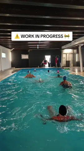 ⚠️ WORK IN PROGRESS 🚧 #acquafitness #aquafitness #workinprogress #watertraining #waterworkout 