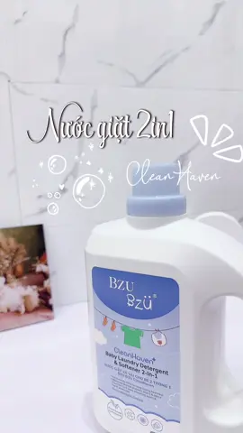 Fan của bzu bzu đâu giơ tay lên nào ???? Nước giặt mới nhà bzu bzu vừa ra mắt e trải nghiệm ngay cho các mom nè. An toàn dịu nhẹ , mềm mại mà lưu hương lâu nha. #bzubzu #nuocgiatbzubzu #cleanhaven #huongchiprv #xuhuong 