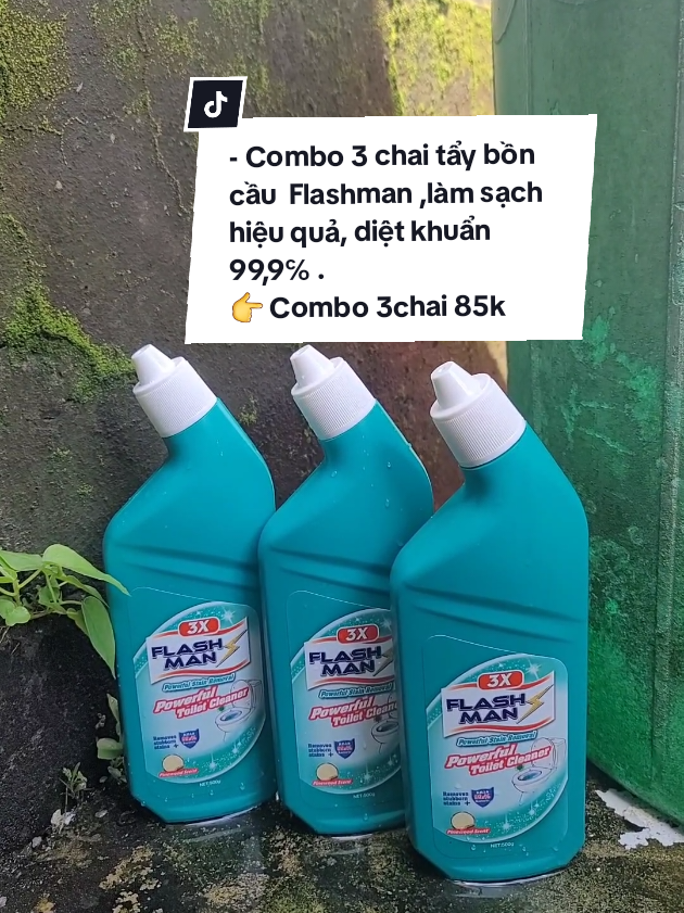 Nước tẩy bồn cầu Flashman này siêu sạch. #tayboncau #flashman #tayrongreu #kimdien68 #bebanhbao .
