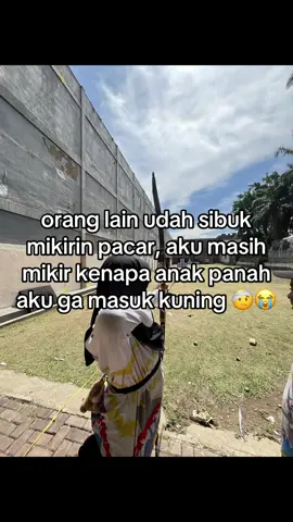 segala tehnik udah dirubah loo #archery #justkidding #fyp #efyepe #fisik #atlet 