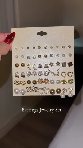 Paquete de aretes ✨ #jewelry #aretes #tiktokshop 