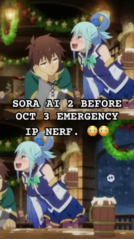 The fan fic would’ve went crazy… Konosuba Christmas Carol Sora ai #s#soraais#sora2k#konosubaa#animea#ai