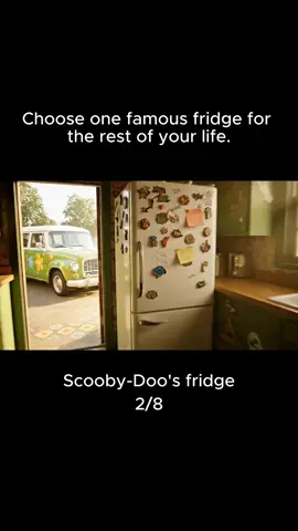 Choose ONE famous fridge for the rest of your life. #whichone #choose #fridge #aiasmr #foodasmr 