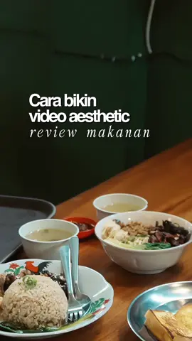 Ini cara rekam video aesthetic edisi review makanan #tipsngontenpemula #videoinspirasi #tipsrekamvideo 