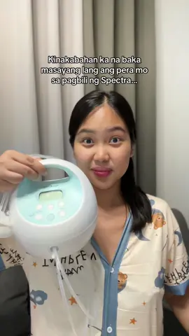 Ang saya huhu! Makaka ROI tayo dyan, more liquid gold 👏🏻👏🏻👏🏻 #spectras1plus #secondtimemom 