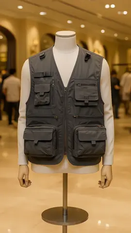 jaket rompi pria casual kombinasi vert pria #outfit #trending #cuantanpabatas #rekomendasi #fyp 