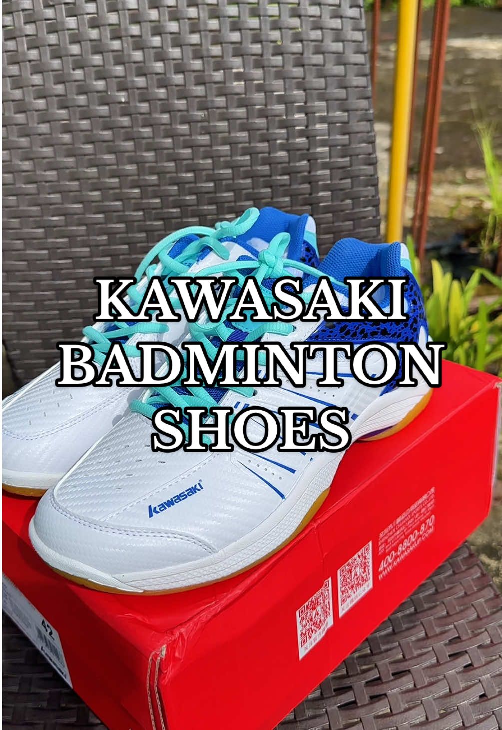 Sobrang ganda ng quality nito mga guys !  What you see is what you get! #kawasakibadminton #badmintonshoes #kawasaki065d #shoes #fyppppppppppppppppppppppp 