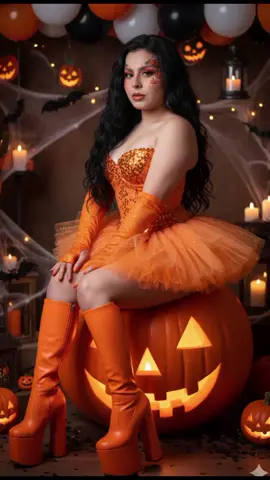 🧡secion de fotos con de hallowen🧡 #geminiia #hallowen #fotostudio  #frypppppppppppppp 