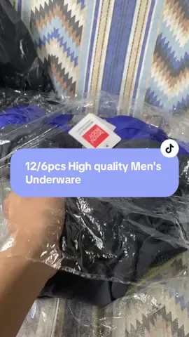 12/6pcs High quality Men's Underware stretchable #mensunderware #underware #brief #fyp #cottonbrief 