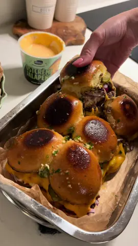 Sliders med parmesan fries 🍔 