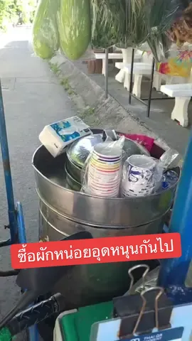 ซื้อผักหน่อยอุดหนุนกันไป