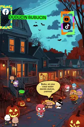 ¿Dulce o truco?🎃👻😱...🐻🐼 #haloween #sigueme_para_mas_videos_asi #fyp #bubududu #humor 