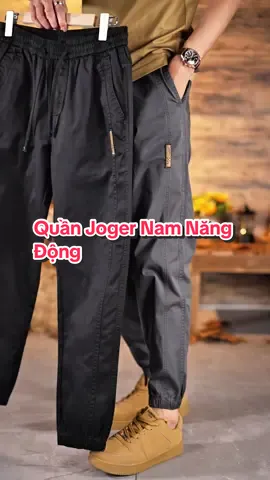 Quần Joger Nam Năng Động #tiktokviral #xuhuongtiktok #thờitrang #2025 #quankaki 