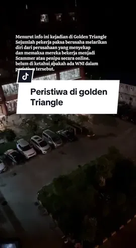 Menurut info ini kejadian di Golden Triangle  Sejumlah pekerja paksa berusaha melarikan  diri dari perusahaan yang menyekap dan memaksa mereka bekerja menjadi Scammer atau penipu secara online. belum di ketahui apakah ada WNI dalam peristiwa tersebut. #goldentriangle #kamboja #laos #vietnam #myanmar 