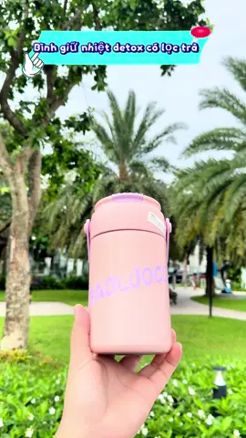 Bình giữ nhiệt detox có lọc trà #cocgiunhiet #bìnhgiunhiet #binhgiunhiet500ml 
