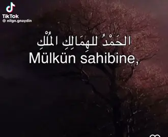 ELHAMDULİLLAH RABBİL ALEMİN