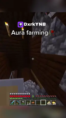 Bro aura farming in Minecraft bedrock 🥀 YT/Twitch: DxrkYNB #streamer #twitch #Minecraft #smallstreamer #dxrkynb 