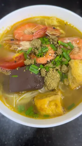 Bún riêu cua hải sản #53bennghe #hattieu #amthuchuethuong #bunrieucua 