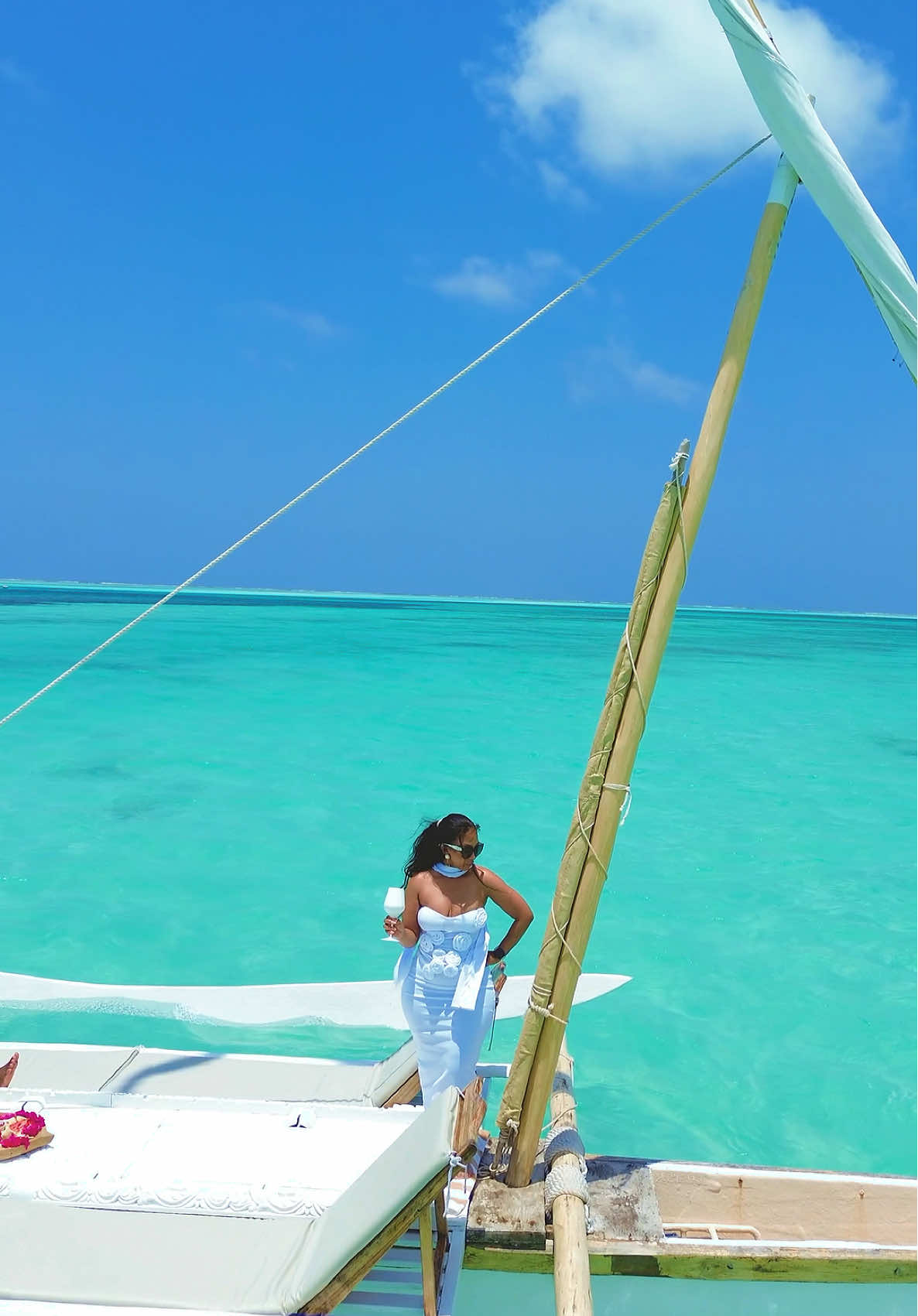I can’t explain in words how magical this experience felt. It really was heavenly #zanzibar #sailing @Gypsea Sailing Zanzibar 