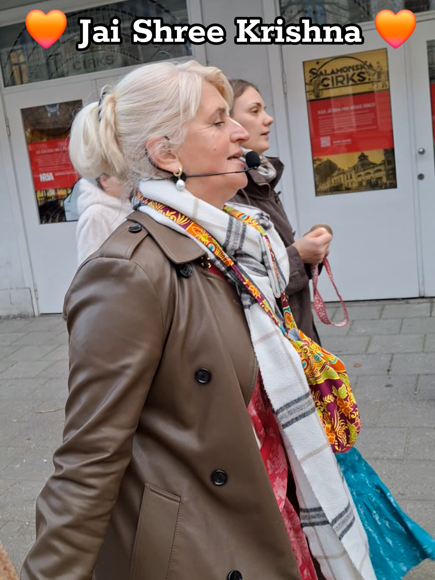 JAI SHREE KRISHNA 💞 Maha Harinama, chanting of the Holy Names of the Lord in Riga, Latvia, October 3, 2025. #krishna #harinama #harekrishna #харинама #харекришна  @Stanislav @Radha Kirti @Sergei Balashov @Kirtan-rasa das @Jaganmitra das @iskcon_lt @iskcon_riga @Hare Krishna Tenerife @Hare Krishna 