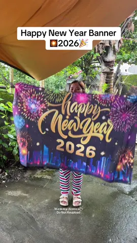 Magcheck out ka na habang maaga kesa maubusan ka na naman!! #newyearbanner #newyearbackdrop #newyear2026 #happynewyear 