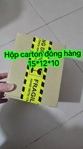 Hộp carton đóng hàng size 15*12*10 #hopcartondonghang #hopcarton #muataitiktok #xuhuong #muaoday👇👇👇 