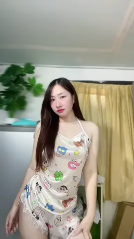 #ชุดนอนผ้าซาติน #ชุดนอนชินจัง #ชุดนอนผู้หญิง 