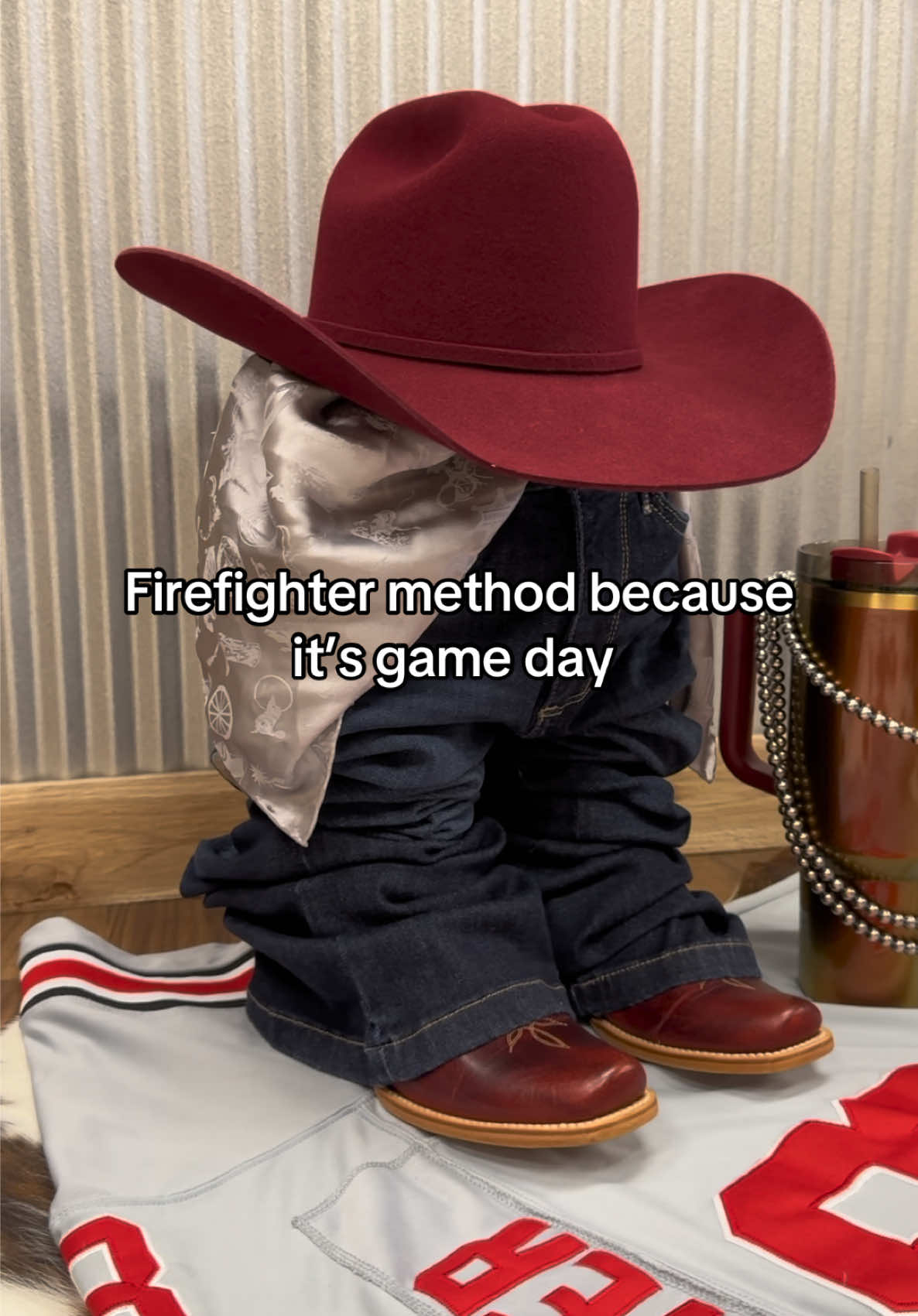 Buckeye Nation ready for kickoff! 🏈 #OSUFootball #OSU #gameday #westernfashion #westernwear 