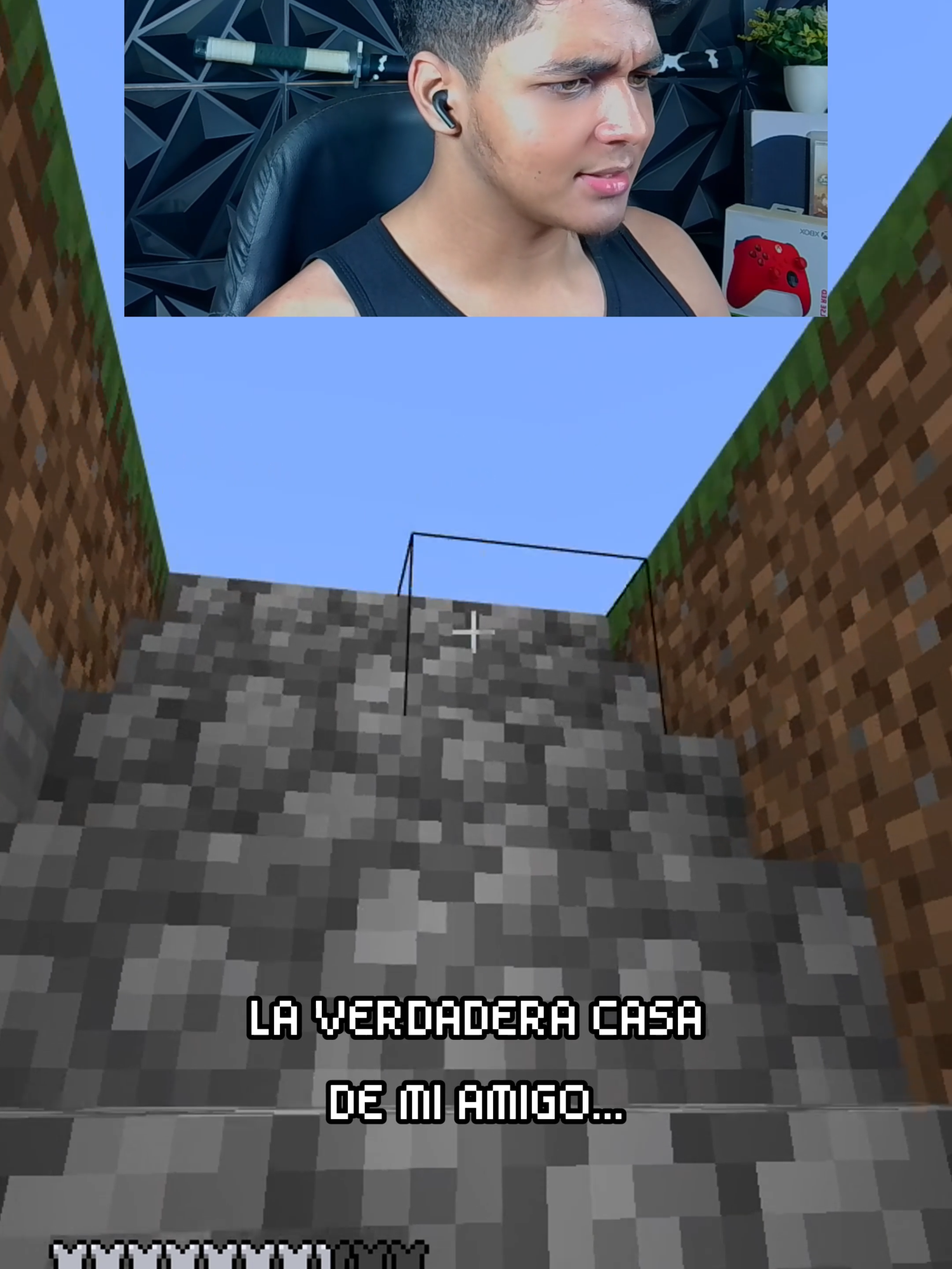 LA VERDADERA CASA DE MI AMIGO... #Minecraft #minecrafters #minecraftbedrock #minecraftmemes #Humor