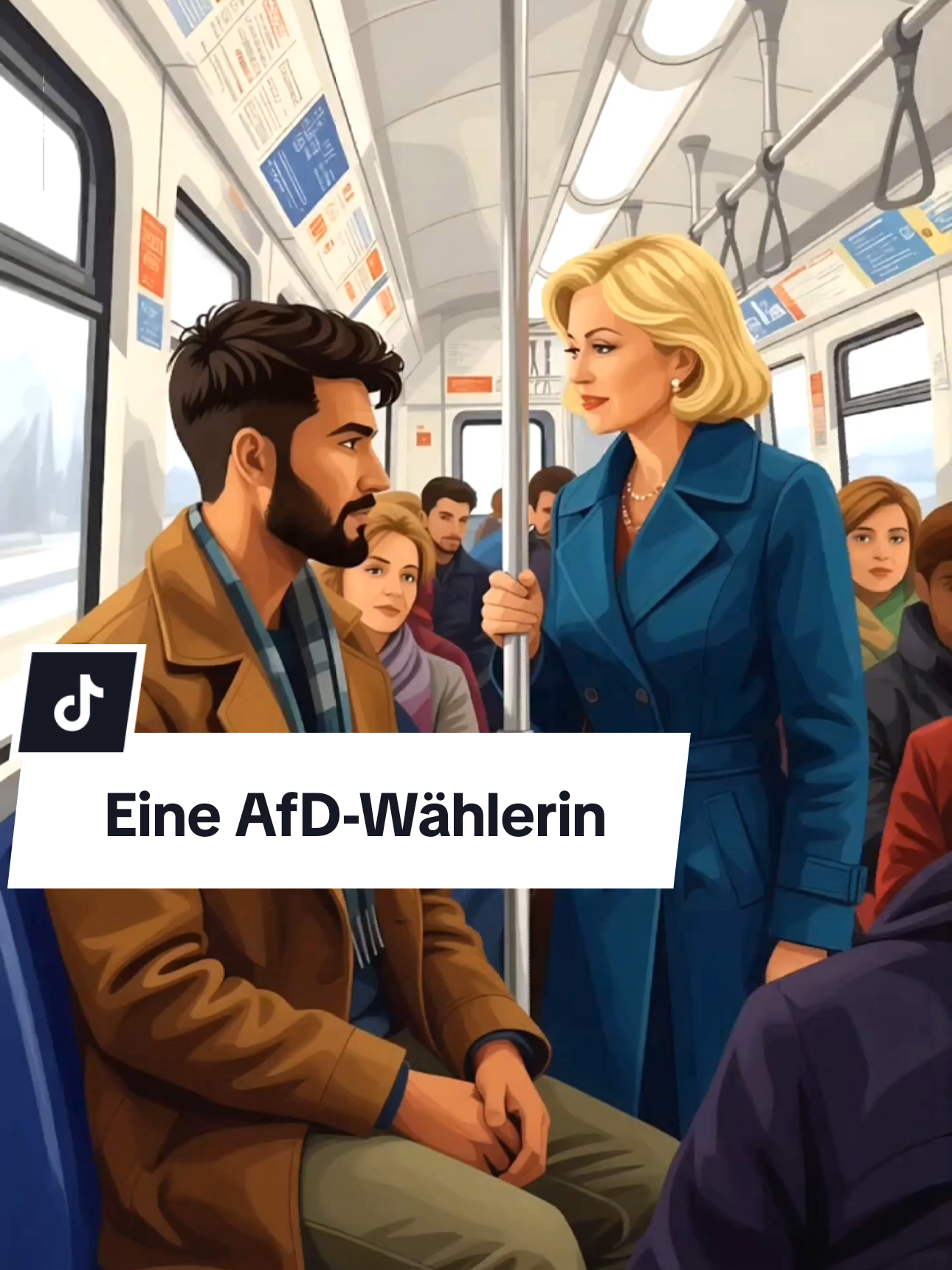 Deutsch lernen Eine AfD-Wählerin#speakgerman #fyp #sprachtraining #deutschlernen #creatorsearchinsights @English Today @moiz @Deutsch lernen mi28 
