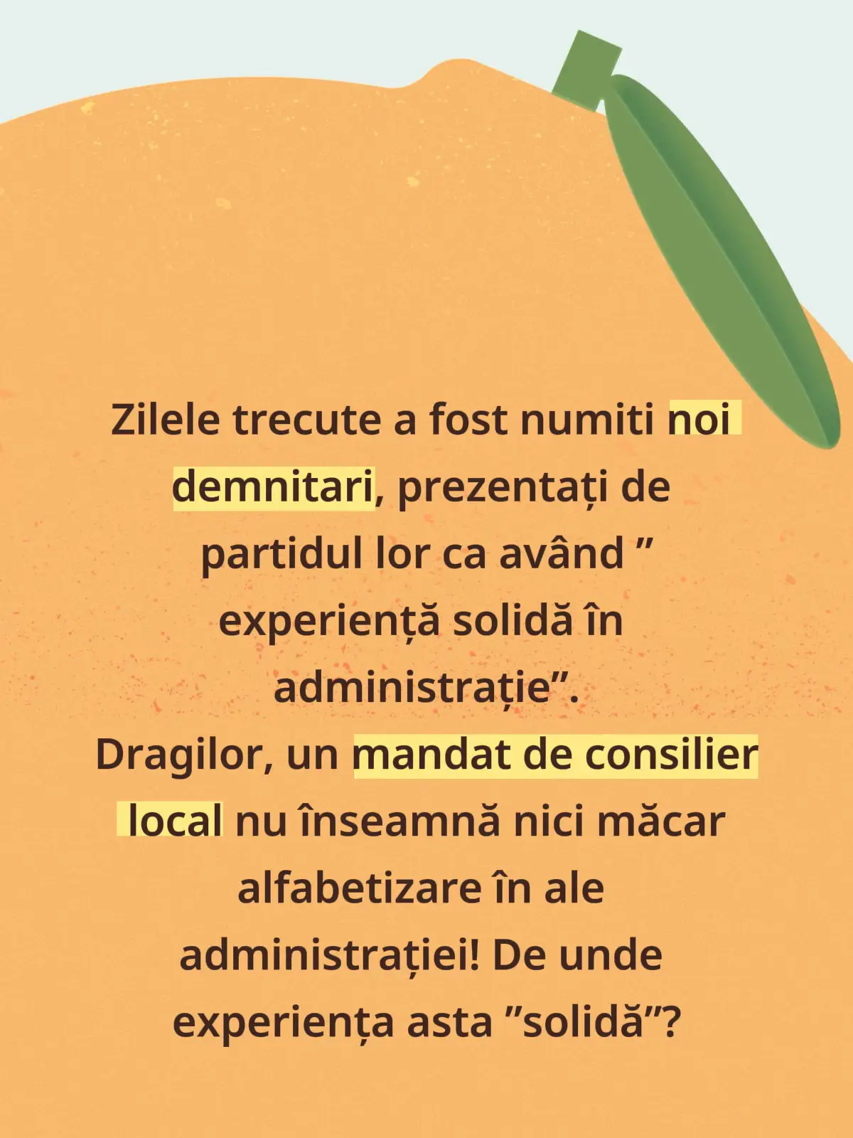 #demnitari #administratie #experienta #fyp