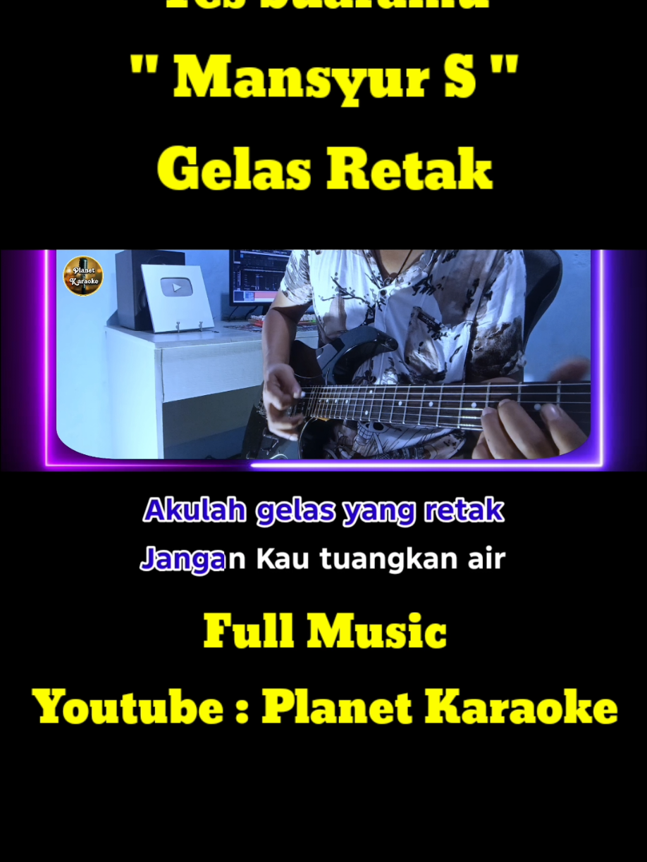 Gelas Retak #karaoke #dangdut #music #duet 