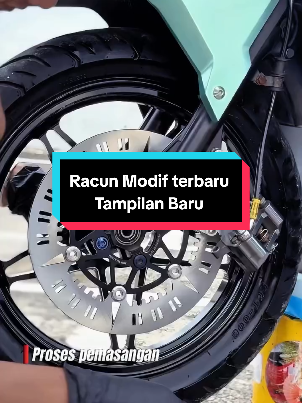 Racun Baru Disc brake Piringan Cakram Rem Depan Racepro 260MM Vario #discbrake #disccakram #piringancakram #piringancakram260mm #piringancakramdepan 