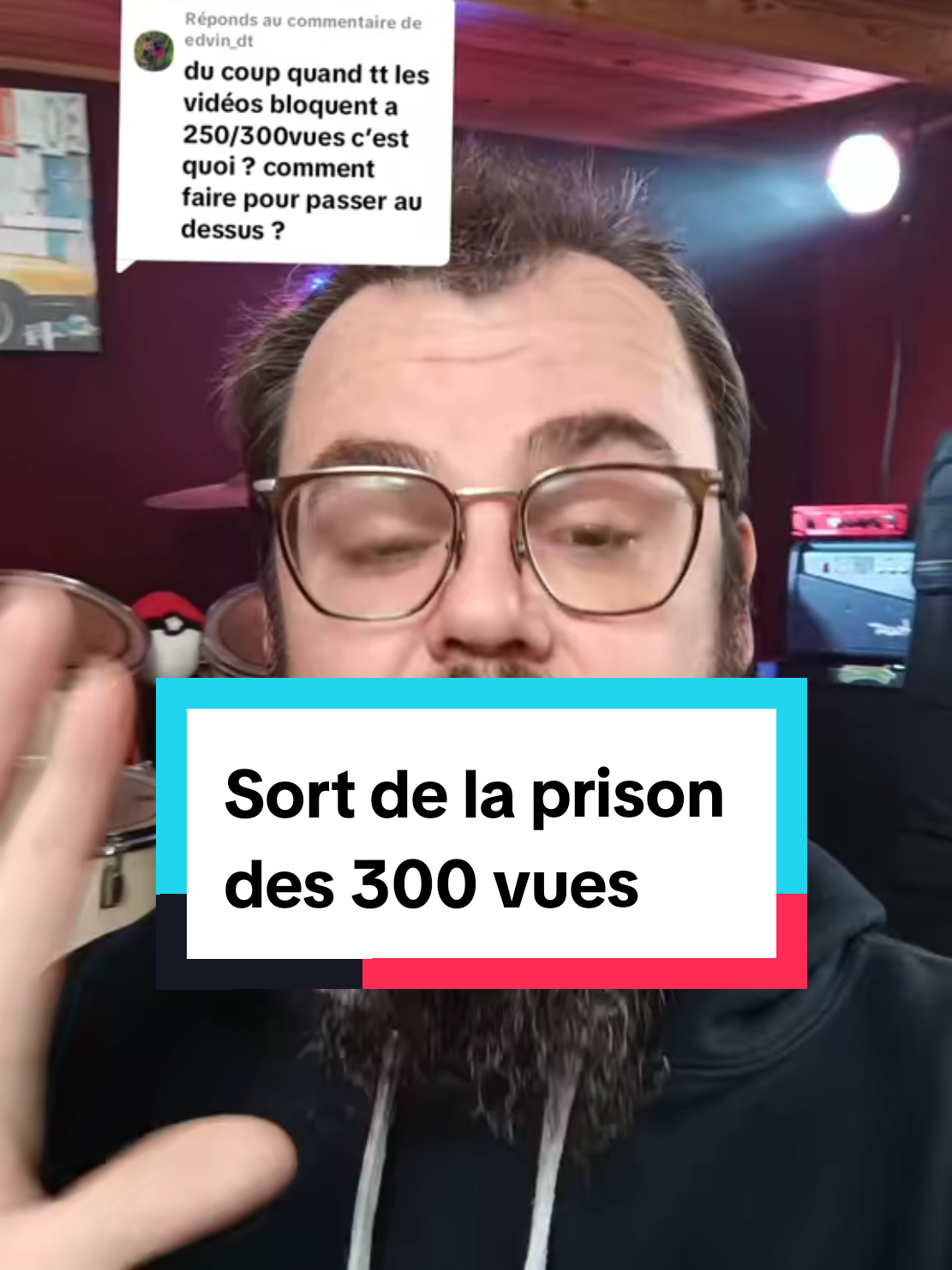 Sort de la prison des 300 vues avec cette astuce Titkok ! Envie d'aller plus vite et plus loin ? Contact moi. #astucestiktok #fredwav #createurdecontenu #300vues 