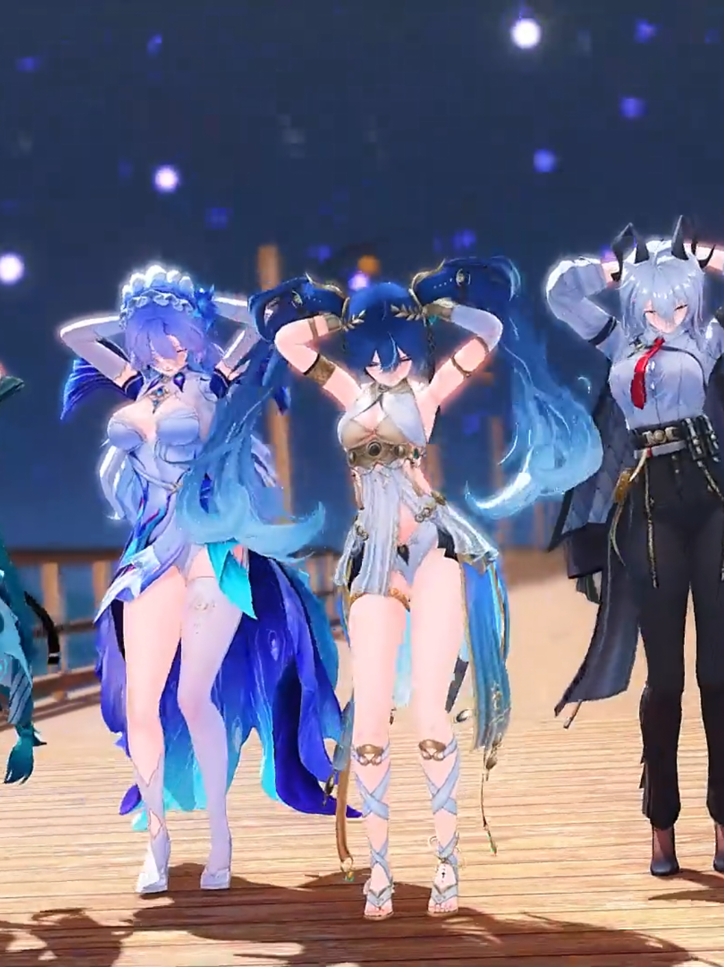 Bạn thích chân của ai nhất  wuwa wutheringwaves wuwacreator kurogames #sc_余欢yh 