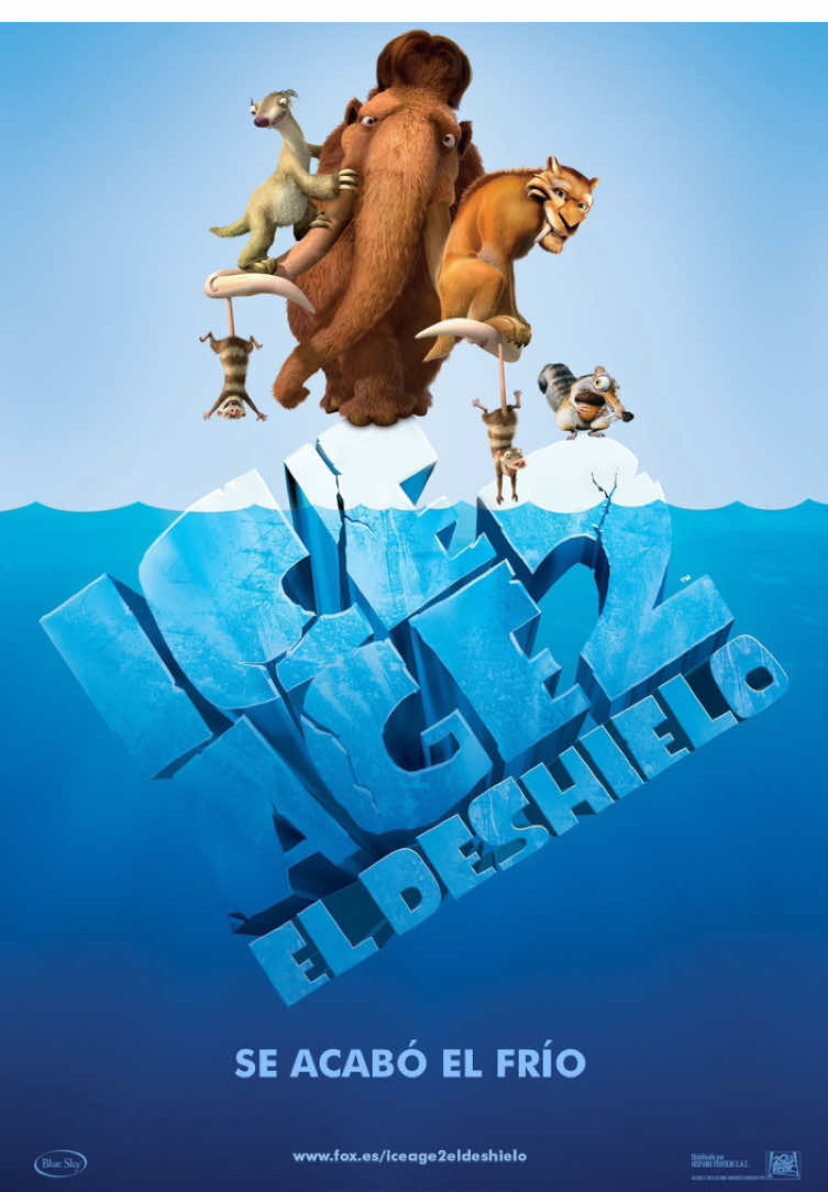La era de hielo 2 🦣🧊🌰 (2006)#disney #laeradehielo #2 #peliculas #fyp 