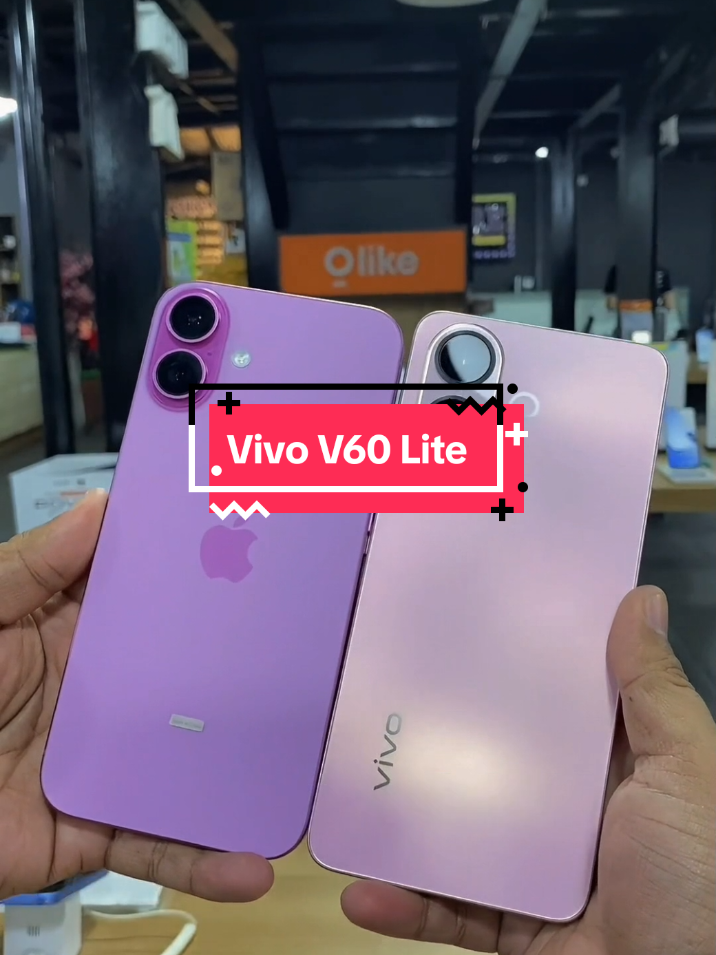HP MIRIP IPHONE LAGI!! INI DIA Vivo V60 Lite tampil simple dan elegan, tapi jangan salah — performanya luar biasa! 🔥 Desain mirip iPhone 16 basic, super tipis cuma 7.59 mm, baterai 6500 mAh tahan buka TikTok 16 jam nonstop! Ngecasnya cuma 55 menit pakai 90W FlashCharge ⚡ Layarnya juga halus banget dengan refresh rate 120Hz dan kecerahan 1800 nit. Cocok buat kamu yang pengen HP elegan tapi tetap powerful 💪 #VivoV60Lite #VivoIndonesia #ReviewHP #HPVivo #HPKencang