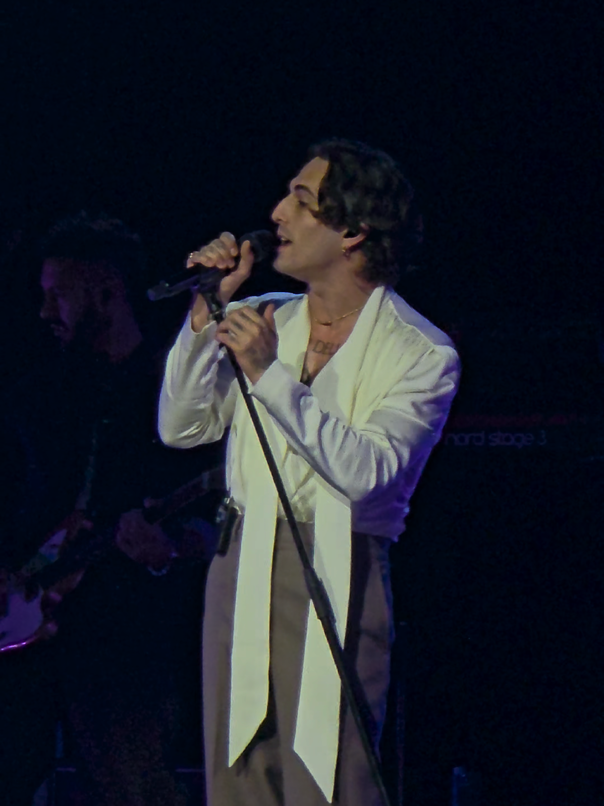 @Damiano David - Born with a broken heart - World tour 2025 - Brussels 🇧🇪❤️ #damianodavid #brussels #concert #funnylittlefears #maneskin 