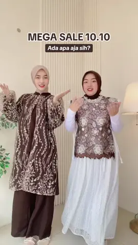 Mega SALE 10.10 sebentar lagiiiiii! Siap-siap kebanjiran promo double ya