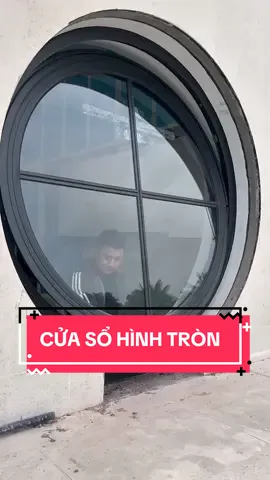 Cửa sổ tròn #nhomkinhsaoviet #cuacuonsaoviet #cuasotron #saovietdoor #tuananhnhomkinh  