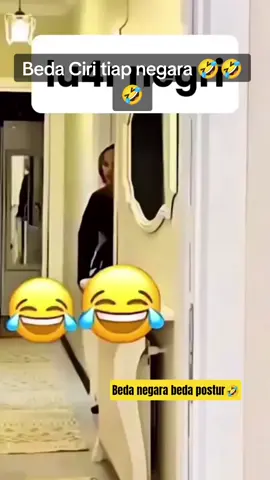🤣 Beda ciri tiap negara 🤣. #cewek #perempuan #women #funny #lucu 