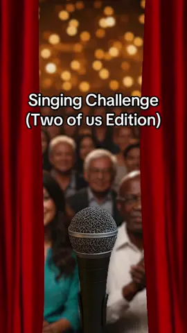 Could you Sing 🎤🤔? Singing Challenge 🎤 two of ist Edition  #singchallenge #teleprompterchallenge #singing #justthetwoofus 