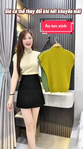 Áo len xinh dễ mặc dễ mặc đồ ❤️ #aolen #aolennu #aolenxinh #xuhuong #Dungonha 