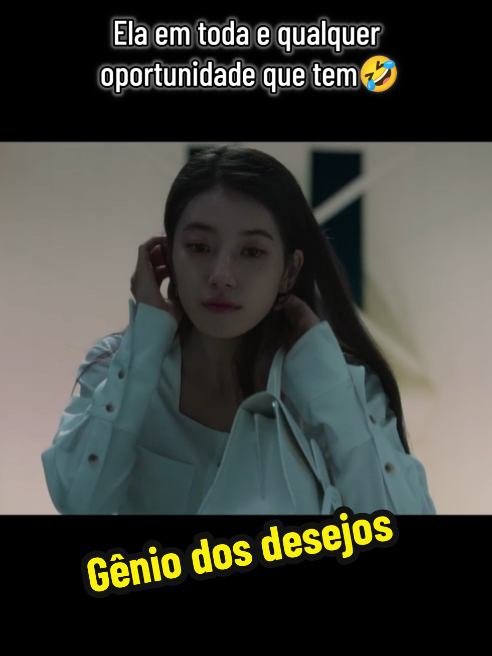 Gente estou amando o novo lançamento, rindo demais  demais com ele...🤣 Gênio dos desejos já estao TDS os episódios disponíveis na dona Net ... já está assistindo oque está achando? #geniemakeawish #doramascoreanos #doramasbrasil #baesuzy #kimwoobin 